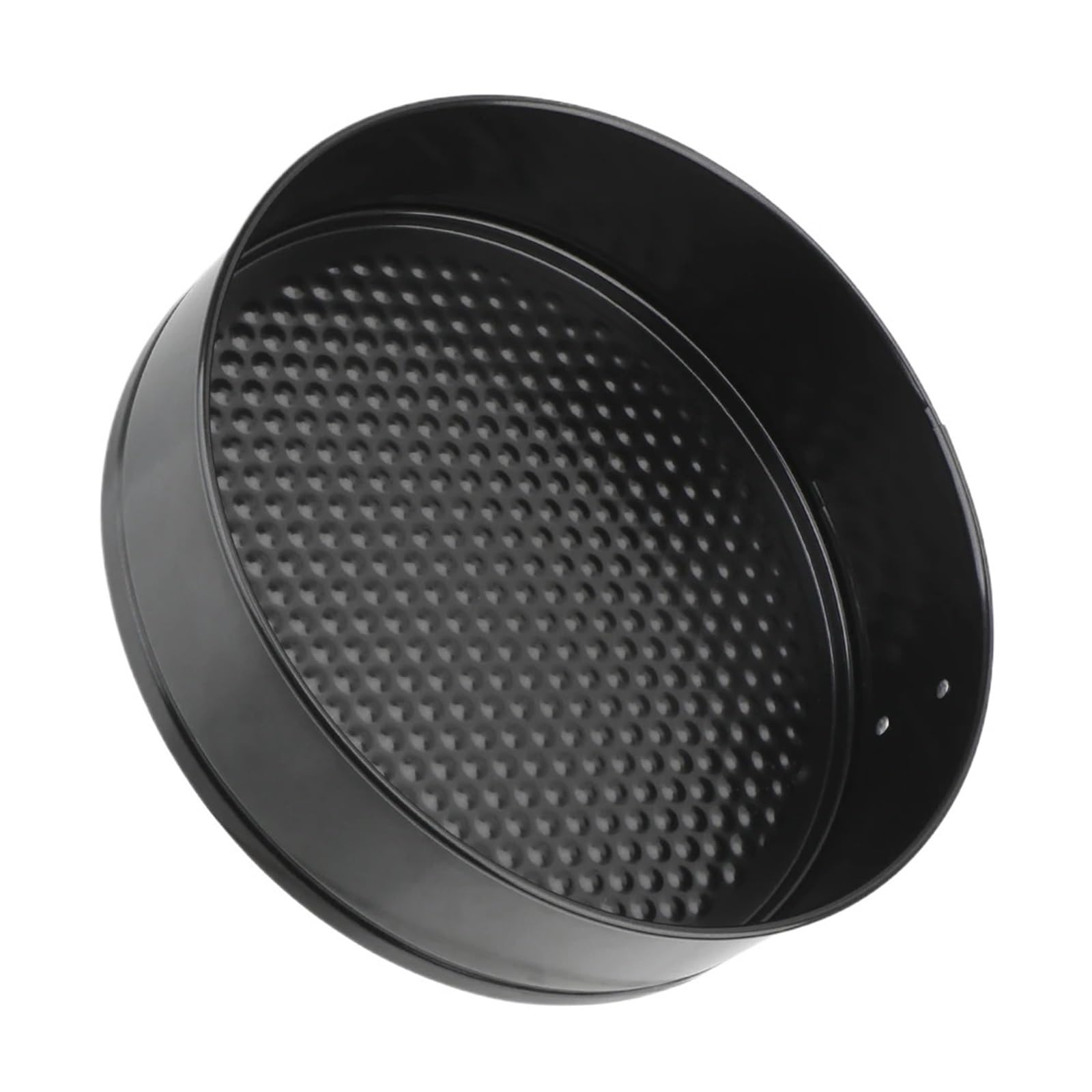 Generico Tortiera rotonda Bakeware Stampi for torte in acciaio al carbonio Fondo rimovibile Accessori da cucina Stampo forno in metallo antiaderente(18cm)