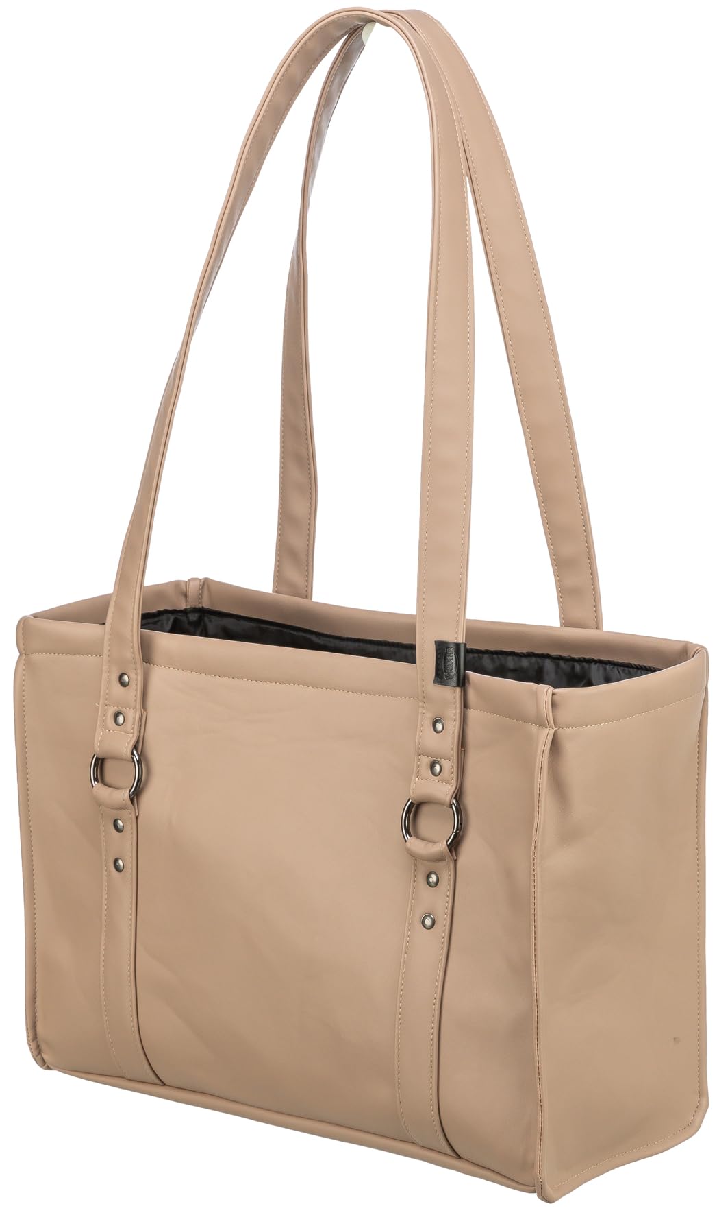 TRIXIE transport bag CityStyle for dogs in brown - stylish and timeless carrier bag for transporting your pet - 28876 - Image 2