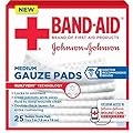 BAND-AID® Brand CUSHION-CARE™ Gauze Pads 3in x 3in, 25 count