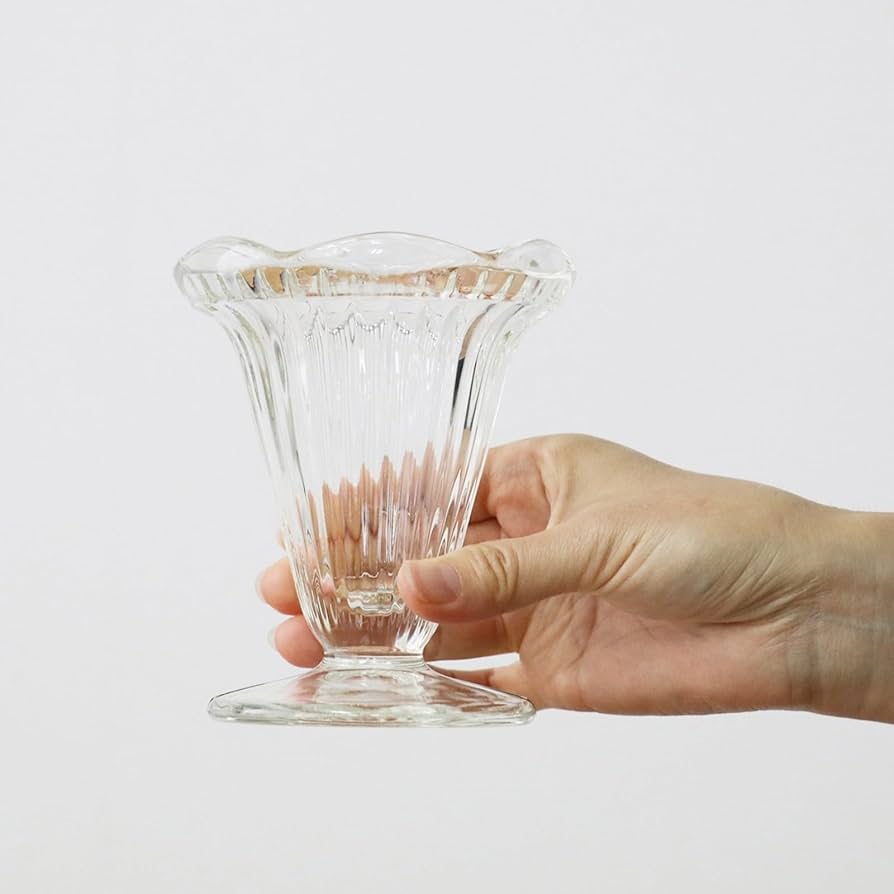 クリアスタルマツガオカ クリームサンデーグラス アイスクリームグラス 5個セット 楽天市場】Crystal Matsugaoka クリアスタル マツガオカ ガラス