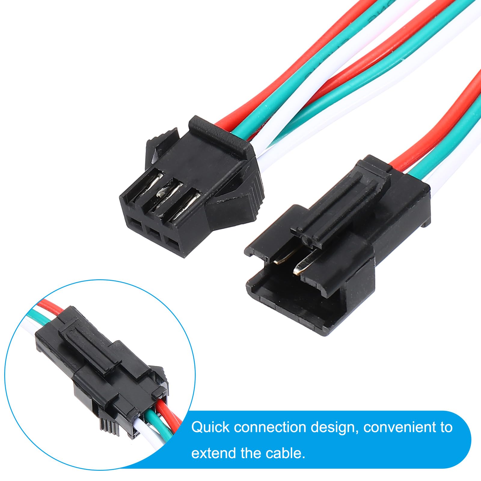 6 Pin PCI-E To 3x 3/4 Pin Fan Splitter Cable - PC Case Fan Power Adapter