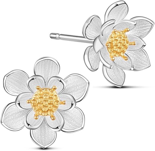 Amazon Shegrace 蓮の花 モチーフ スタッド レディース 耳用 シルバー925 24k 金メッキ 耳飾り ピアススタッド アクセサリー ジュエリー ジュエリー 通販 Amazon Shegrace 蓮の花 モチーフ スタッド レディース 耳用 シルバー925 24k 金メッキ 耳飾り ピアススタッド アクセサリー ジュエリー ジュエリー 通販