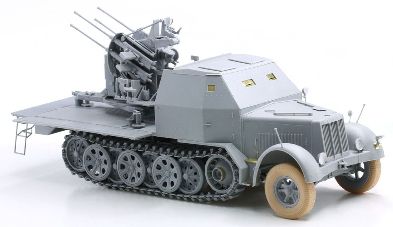 Amazon | DR6533 1/35 WW.II ドイツ軍 Sd.Kfz.7/1 装甲8tハーフ