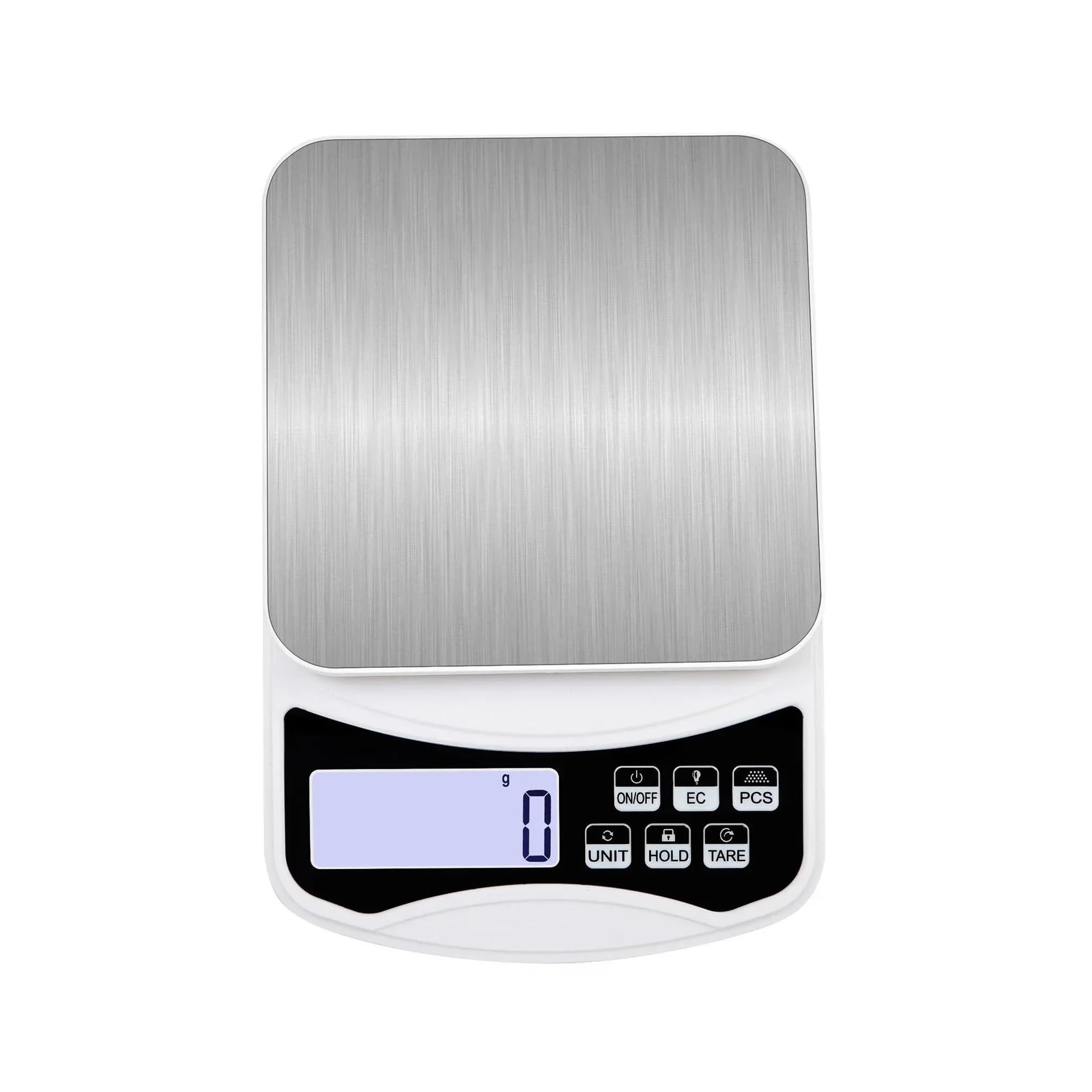 Digital Scales, Multifunction Electric Digital Kitchen Food Scale LCD Display High Precise Waterproff Measuring(10kg/1g)