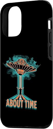 Miniatura 2 de iPhone 14 Pro UFO Alien Space Nave Abduction About Time Case