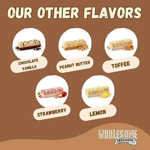 Miniatura 8 de Barritas de Arroz Crujiente de Proteína, 15g de Proteína, 3g-7g de Carbohidratos Netos, Bajo en Carbohidratos, Esponjoso, Suave, Gomoso, Sin Gluten,