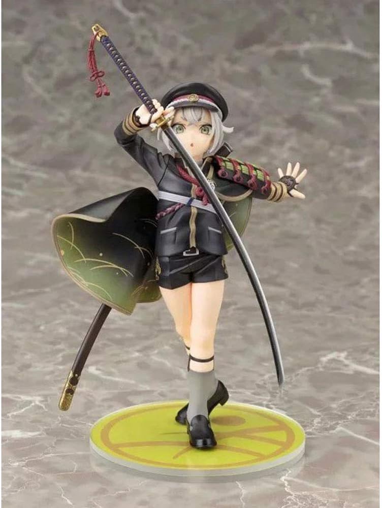 STKCST Anime Doll Sword Art Online Touken Ranbu Nagamaru Hotaru Maru 1/8 Beautiful Girl Figure Version Sculpture Decoration Statue Doll Model Toy Figure Height 20cm