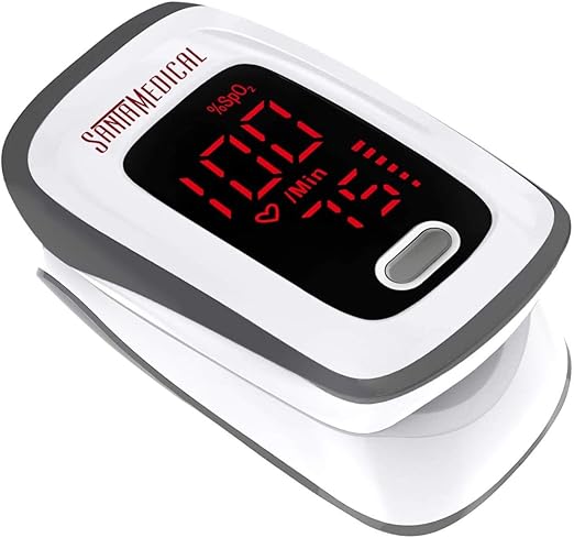 Santamedical Fingertip Pulse Oximeter Accurate and Fast Spee