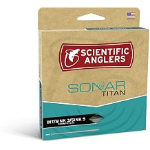 Scientific Anglers Sonar Stillwater Seamless Density Fly Fishing Line, Intermediate Sink Tip, Smooth Casting