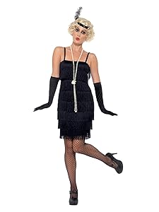 Smiffy's - Disfraz para mujer, Flapper, años '20 - Oferta en Juguetes y juegos