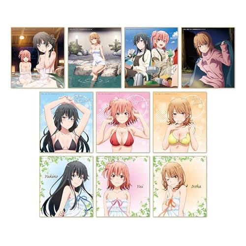 やはり俺の青春ラブコメはまちがっている。シリーズ トレーディングミニ色紙 vol.2 10個入り1BOX