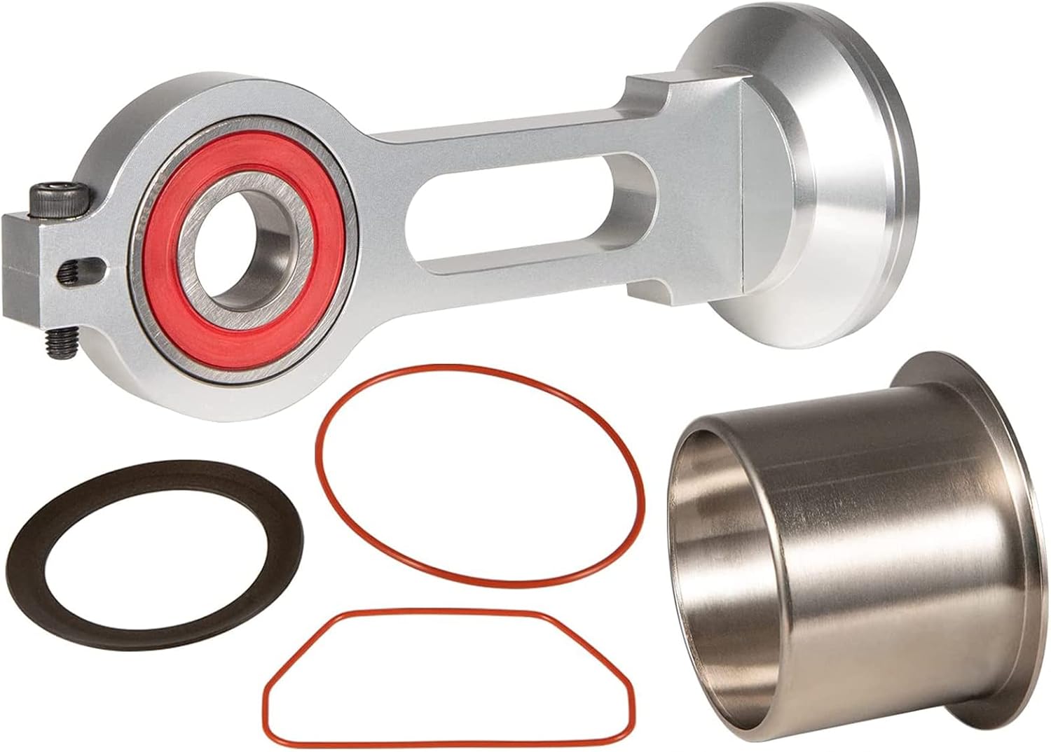 YMT KK-4835 Compressor Piston Kit - Connecting Rod Replacement Kit Perfectly Suitable for Craftsman Devildiss Dewalt Porter Cable Oil Free Air Compressor Pump, Comparable to KK-4835 KK-5081 A02743