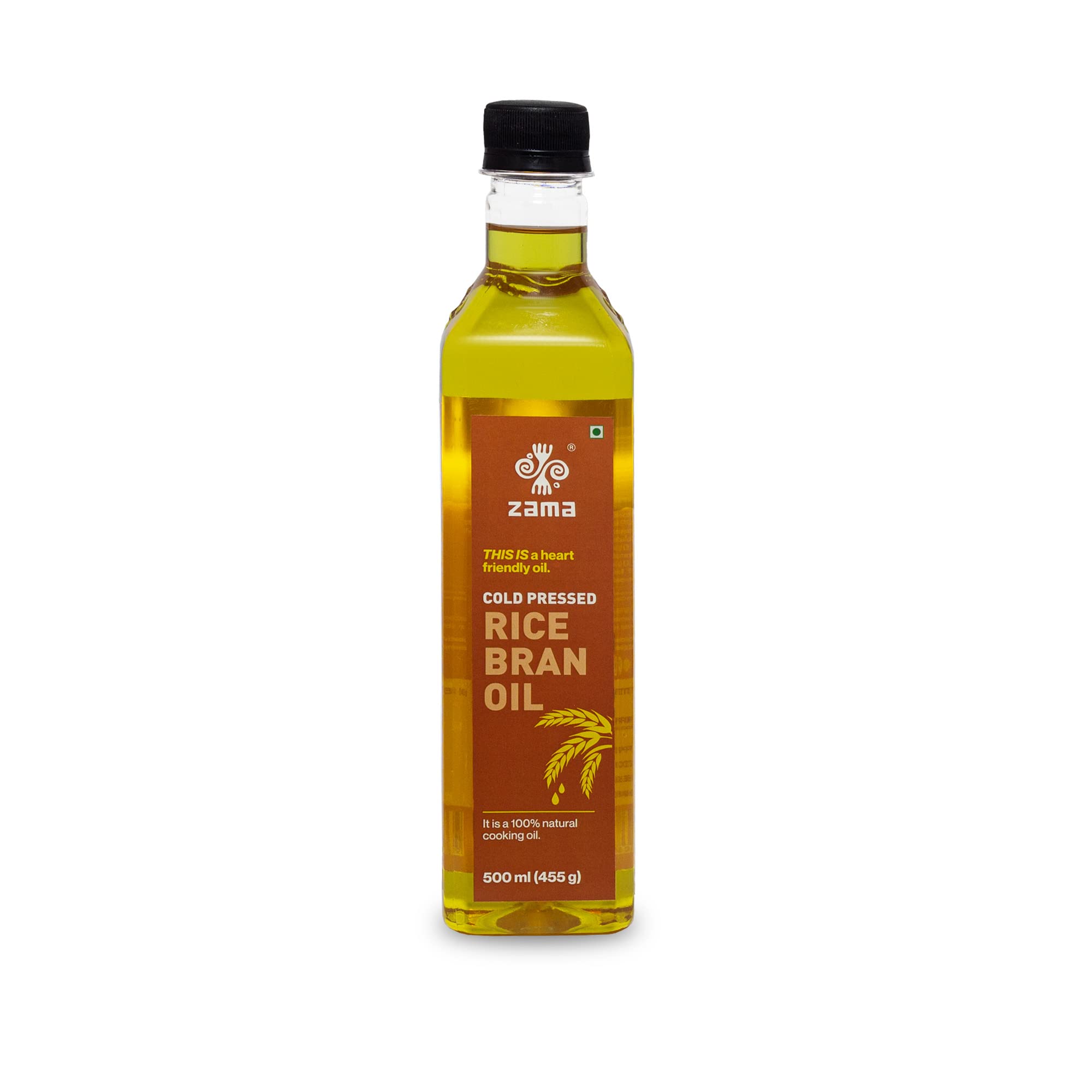 Zama Organics Rice Bran Oil 500ml | Cold Pressed Cooking oil suitable for Stir & Deep Frying | Improves Heart Health, Reduces Cholesterol, has Low Calorie | Natural & Farm Fresh containing Oryzanol (B09VT81KJR) Amazon Price History, Amazon Price Tracker
