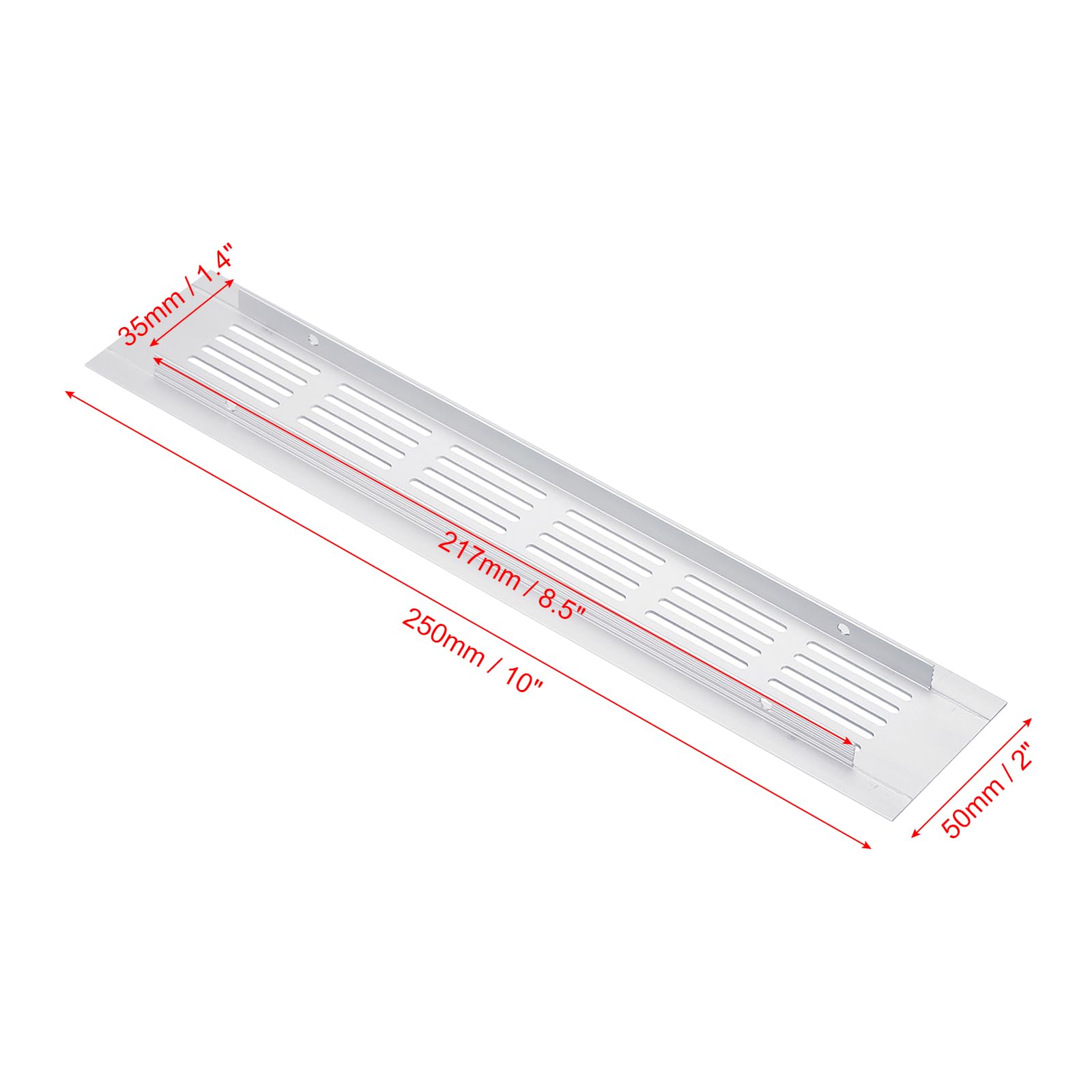 PATIKIL 10 x 2 Inch Door Air Vent Cover - Image 2