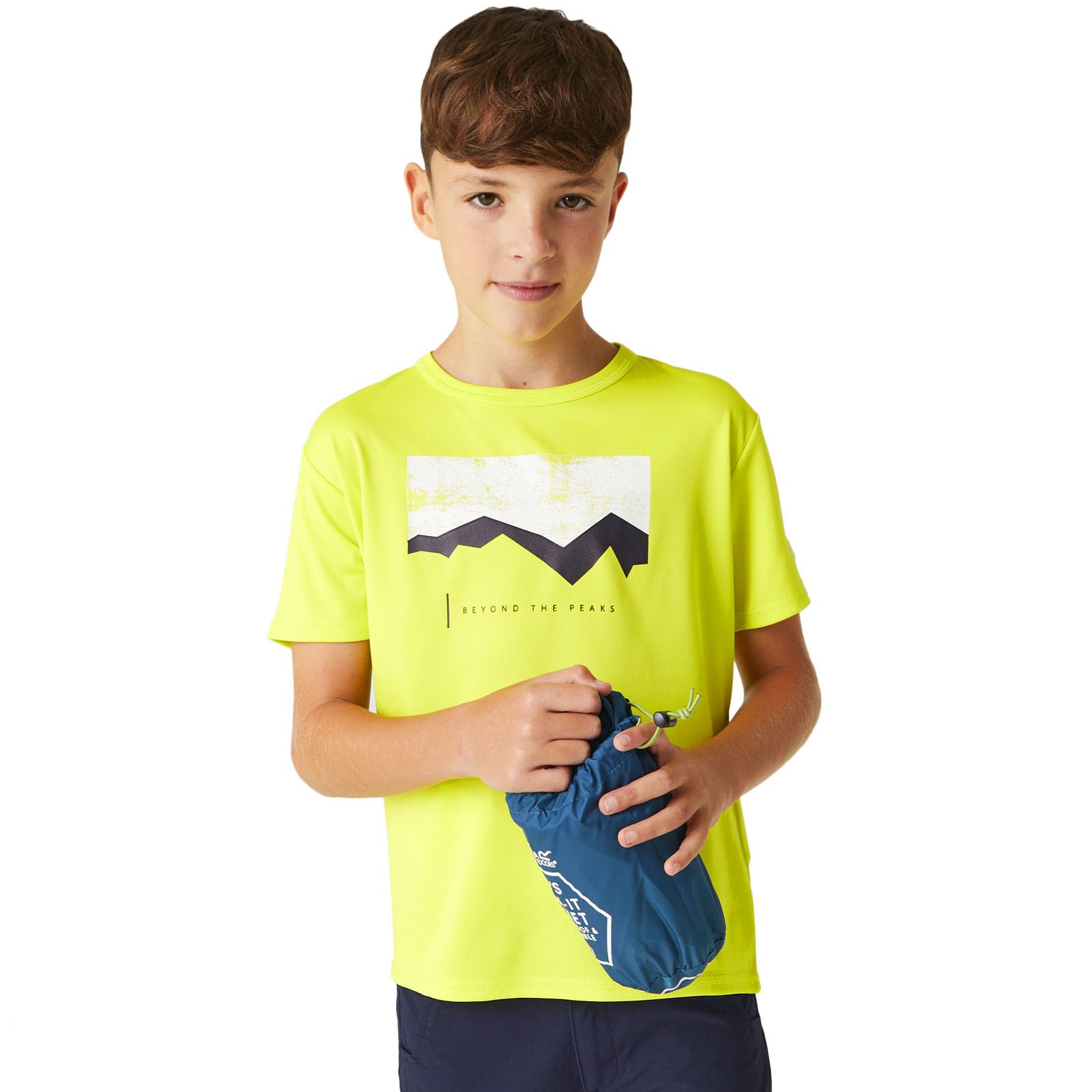 Regatta Mixte Enfant Kid Pk It Jkt Iii Veste Imperméable, Moroccan Blue, 5-6 Ans EU