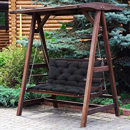 Coussin balancelle imperméable et antidérapant vert foncé résistant à l'eau - 6