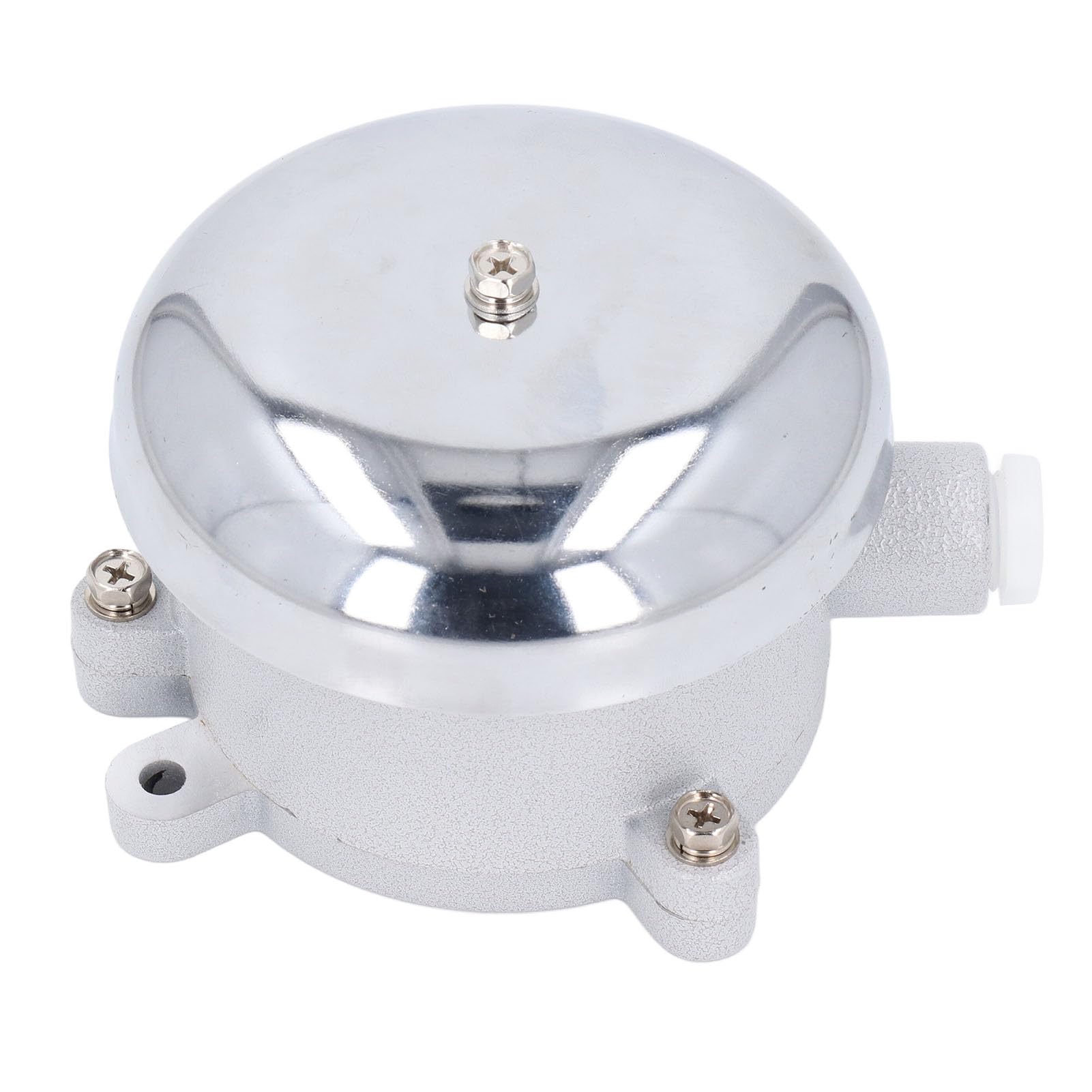 Electric Alarm Bell, Aluminum Alloy Explosion Proof Safety with Sound Ringing Bell, for Chemical Industry, Pharmaceuticals, Defense Facilities (24V)