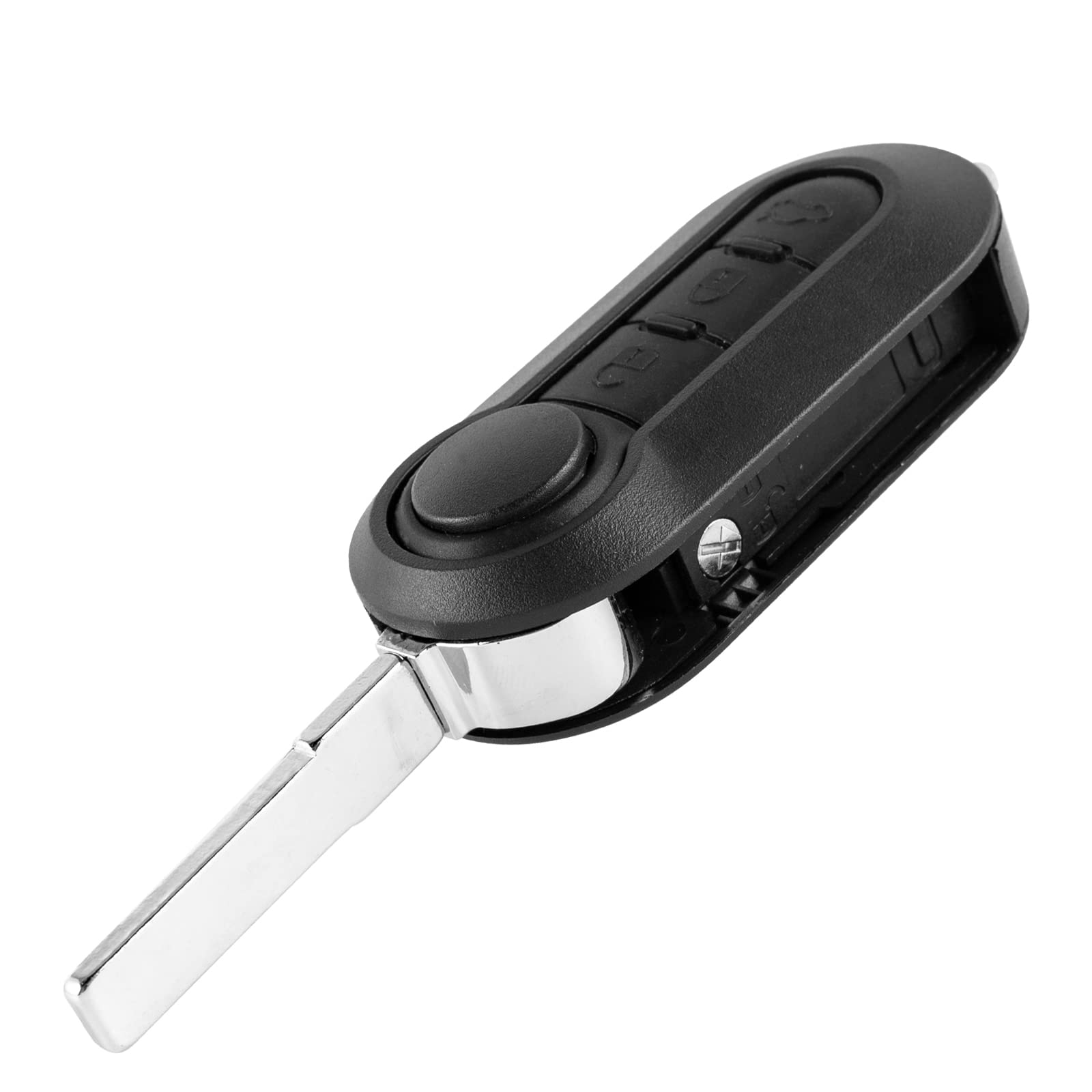 Cover Portachiavi Per Fiat - Custodia In TPU Per Chiavi 3 Pulsanti Con Portachiavi - Foto 9