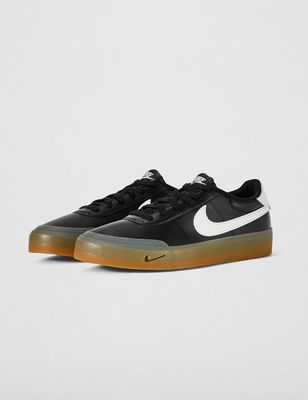 Nike Men's Court Shot Shoes, Black/White-Gum Light Brown, 10.5 by Nike - Used condition - Image 6