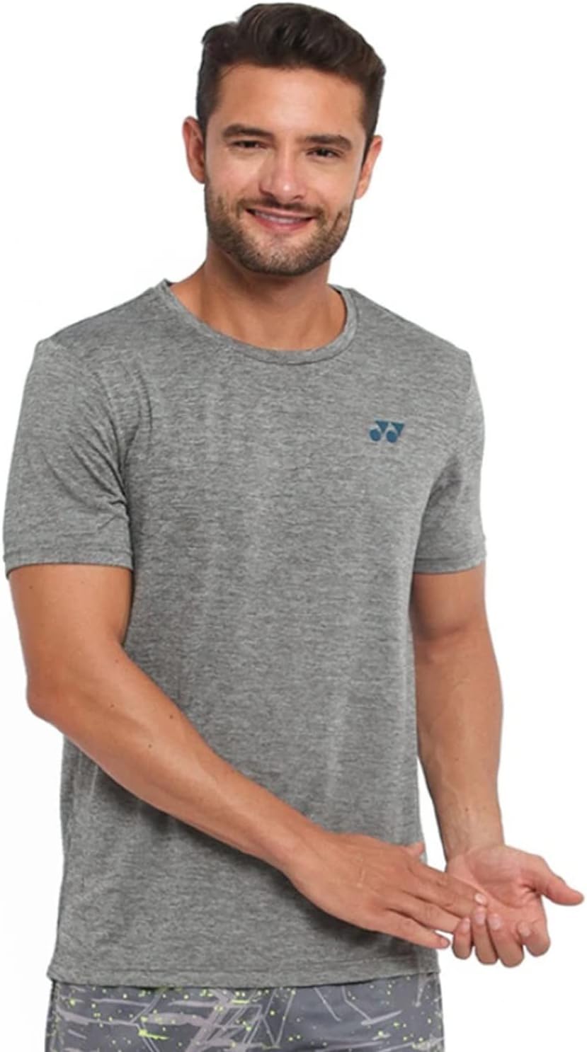 YONEX T-Shirt 1445C |Badminton |Tennis |Squash |Tru Air Lite |True Breeze |Cool,Dry and Comfortable|Polo Tshirt|Light Weight |Fast Dry|Moisture Absorption|