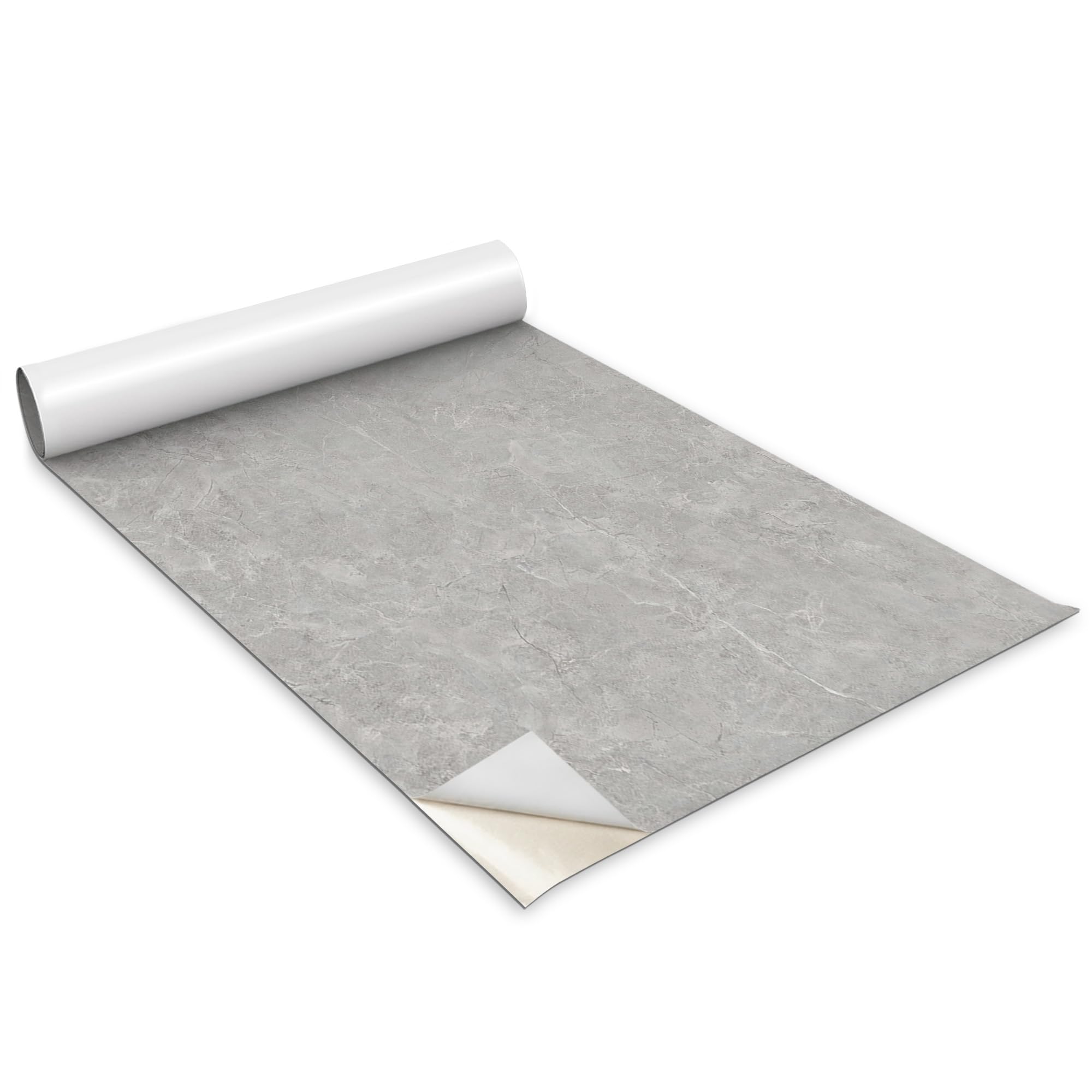 Papier Peint Rouleau pour Meuble pour Relooker une Cuisine en Béton Fissuré