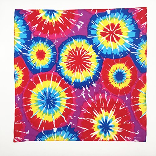Image of Vamqor 100% Cotton 10 Pack Fine Bandanas