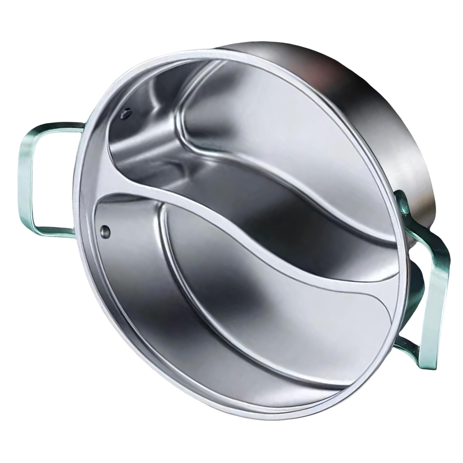 Ustensiles de cuisine double saveur 32cm pour cuisson simultanée hot pot