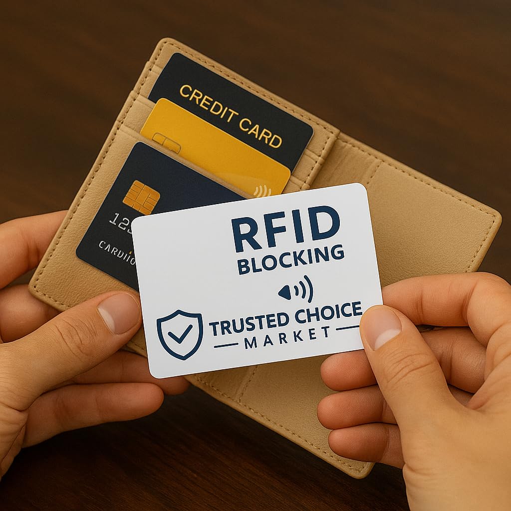 Karty blokujące RFID, 6 sztuk, bezdotykowa ochrona NFC do kredytów, debetów, dowodu osobistego, bankomatu i paszportu, wąska blokada kart antykradzieżowych do portfela i torebki, szare
