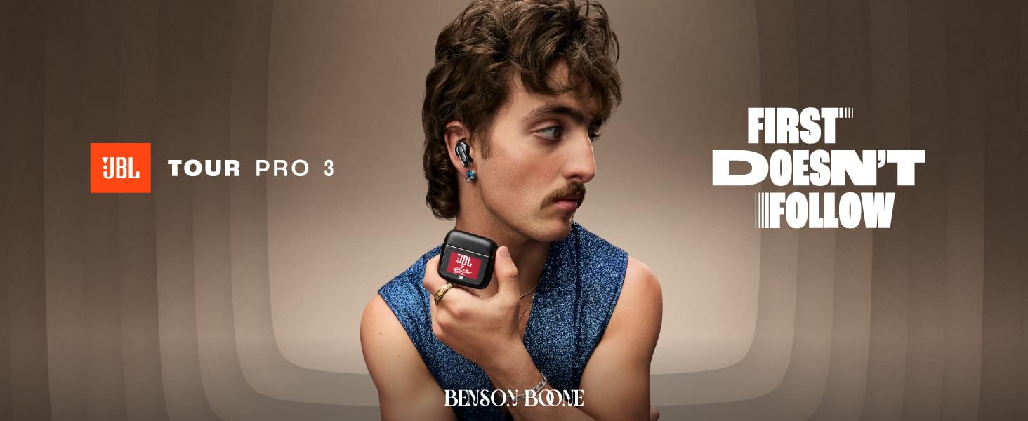 JBL Tour Pro 3, Prawdziwie Bezprzewodowe Słuchawki Douszne, Zielone | Bluetooth, Wbudowanym Akumulatorem i 44h Odtwarzania, Etui Ładującym, Redukcją Szumów i JBL Spatial 360