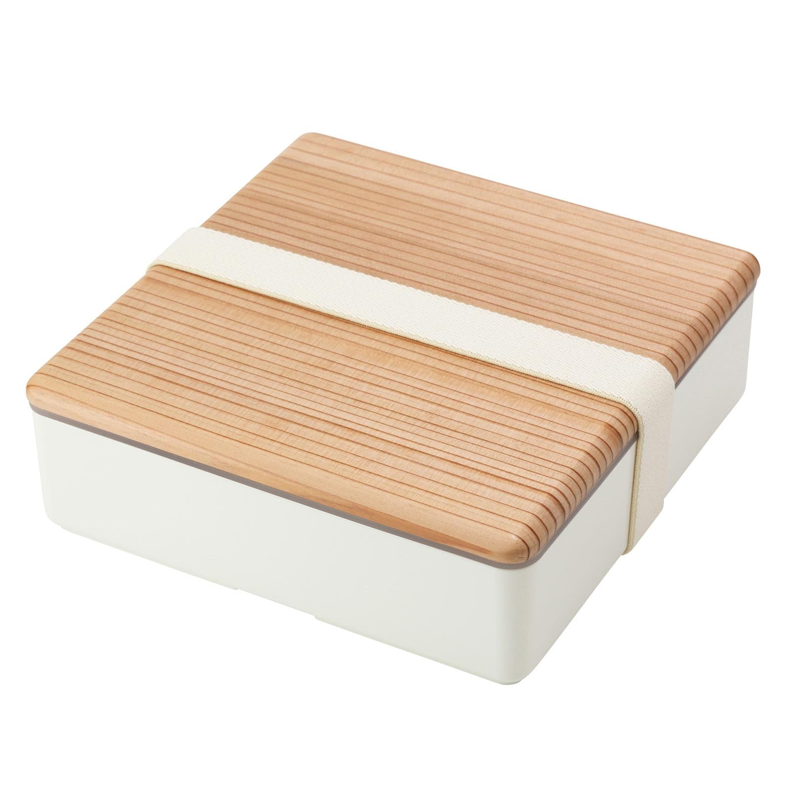 Miyoshi Manufacturing Bento Box with Wood Lid