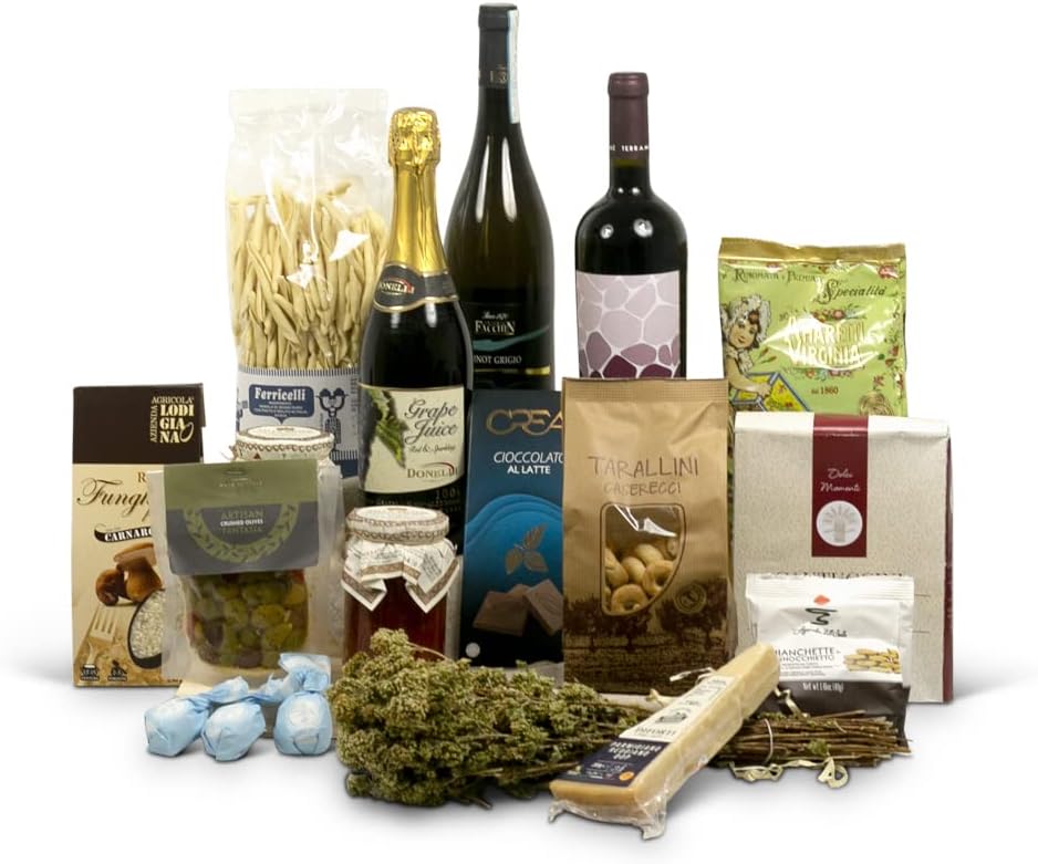 The Italian Gourmet - Food Hamper Box Gift- Free UK Delivery