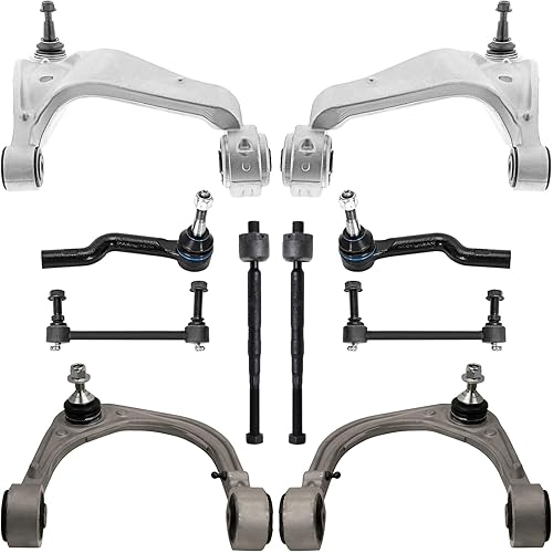 Miniatura 365 de Detroit Axle - Kit de suspensión frontal de 10 piezas para Ford Ranger Mazda B2300 B2500 B3000 B4000, 2 brazos de control superiores, 2 rótulas