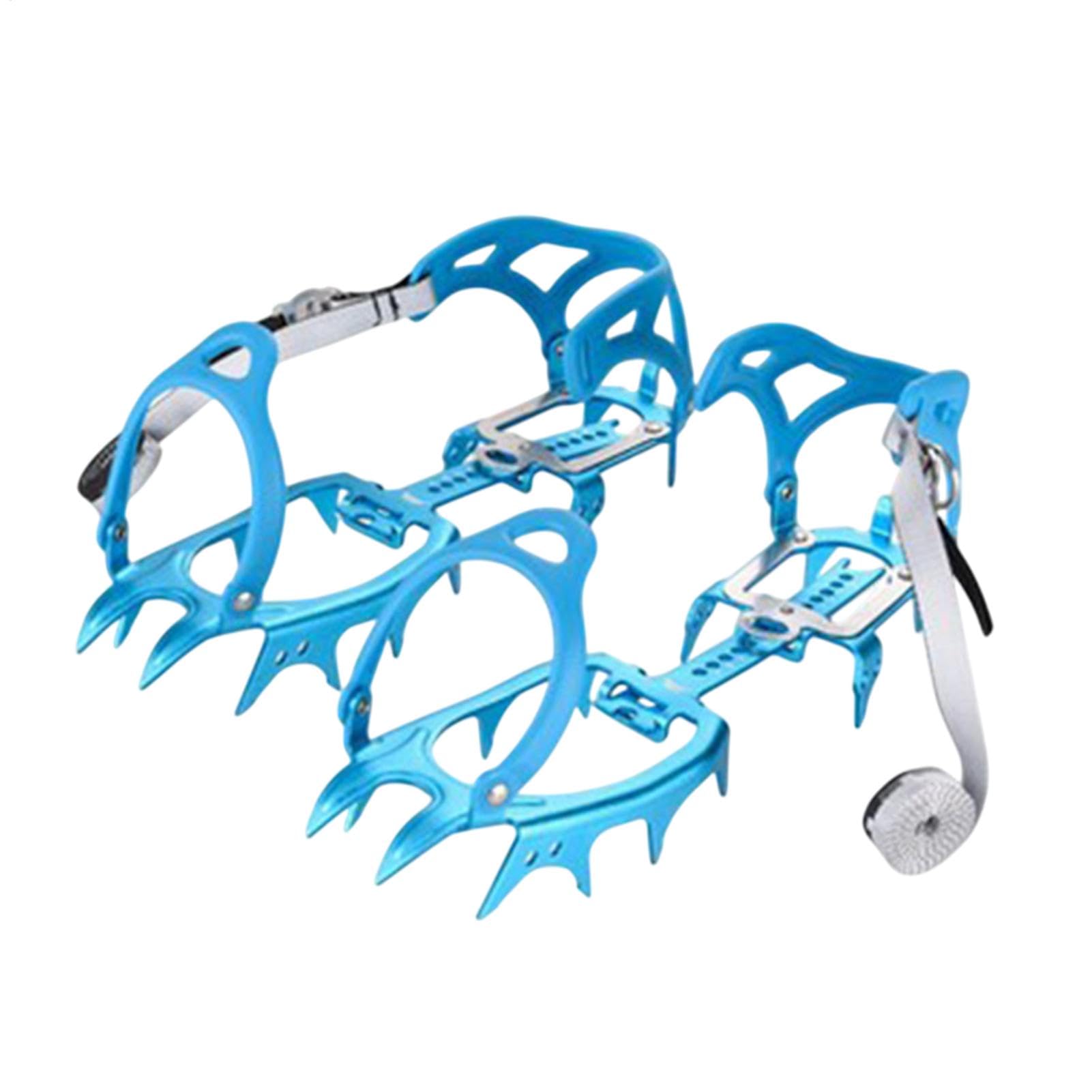 Ice Cleats for Shoes, kolce górskie, 14-kolce lód śnieg uchwyty, czyszczenie do butów trakcyjnych, antypoślizgowa stopka dla kobiet, czyszczenie lodów do butów, śniegowe uchwyty do butów