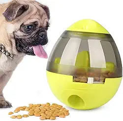 Brinquedo Interativo Para Cães com Dispenser para Petisco e Ração Verde CBRN18192 - Commerce Brasil
