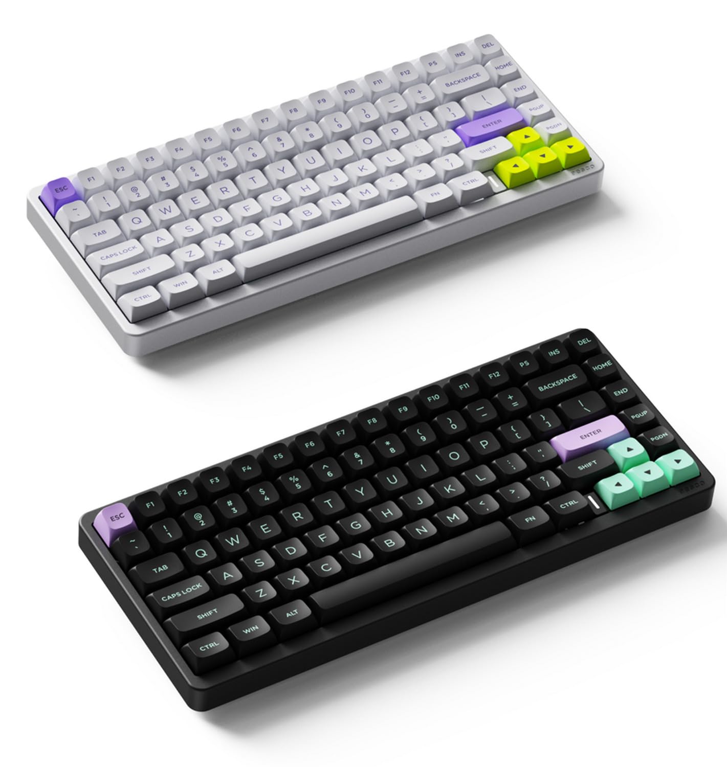 Amazon.co.jp: AESCO A67 ブラック ラピッドトリガーキーボード