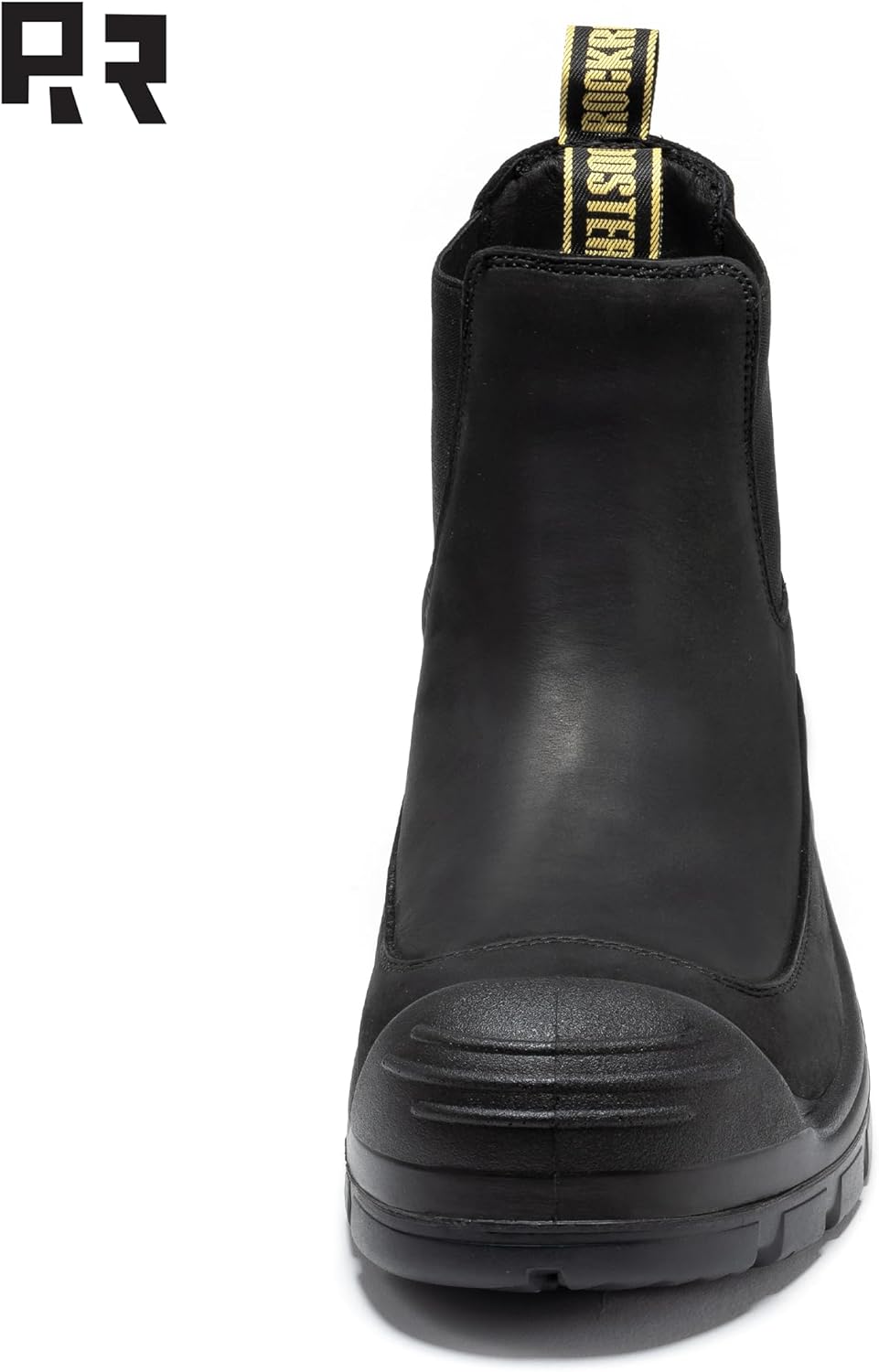 ROCKROOSTER Men's Slip On Work Boots, 6" Composite toe Chelsea Work Boots Chelsea Lightweight Boots, Comfortable, Arch Support, Medium Width, ASTM F2413-18 Electrical Hazard EH,AK664 AK664BK - Image 7