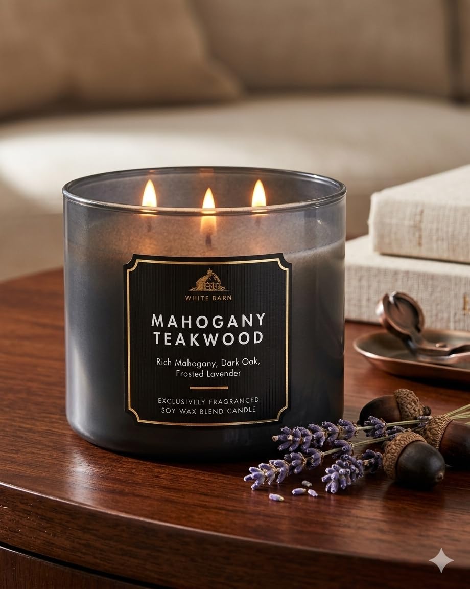 Amazon.com: Bath and Body Works, White Barn 3-Wick Candle w