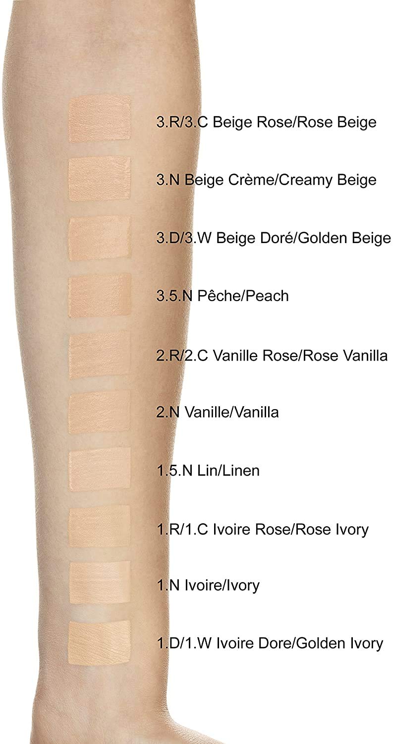 L'Oréal Paris Fond de Teint Fluide Accord Parfait - 2.N Vanille (Vanilla), Lot de 3 (3 x 30 ml)