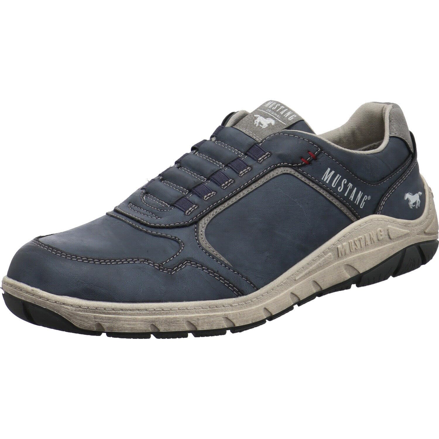 MUSTANG Men's 4160-401 Slippers, Blue, 40 EU, Blue, 6.5 UK