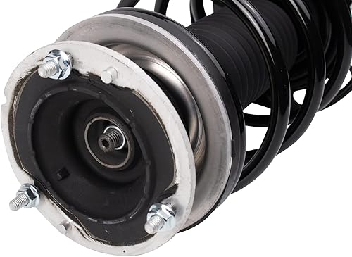 Miniatura 381 de TRQ Kit de suspensión delantera, conjunto de amortiguadores y resortes, barra estabilizadora, enlace estabilizador compatible con Chevrolet