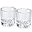 Bulex 2 Pack Dappen Dish Cups for Nail Art Acrylic Liquid - Clear Glass Nail Monomer Liquid Bowl Dampen Dish Acrylic Powder Holder, Acrylic Glass Jar for Nails
