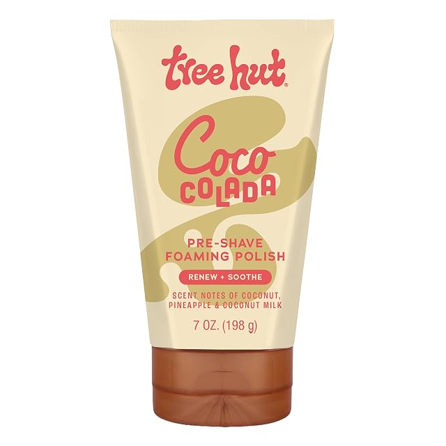 Tree Hut Coco Colada Shave Prep Polish Gently Soothe Prep Skin for an Even Closer Shave Exfoliating Shave