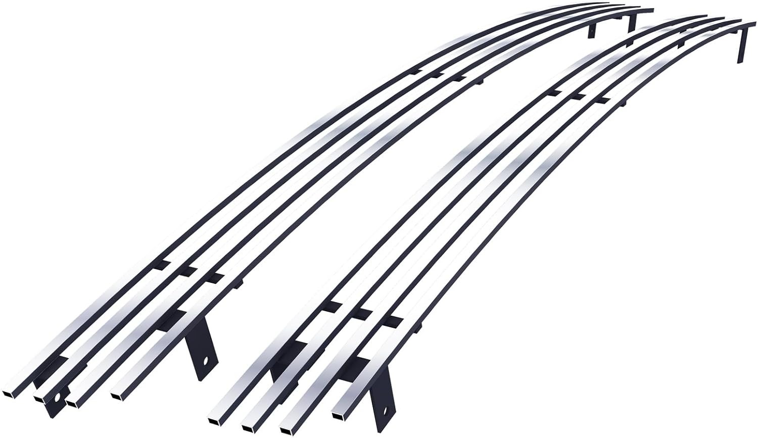 APS Compatible with Chevy Silverado 1500 1999-2002 & 00-06 Suburban Tahoe Main Upper Stainless Steel SS Chrome Billet Front Grill Grille Insert C85068A