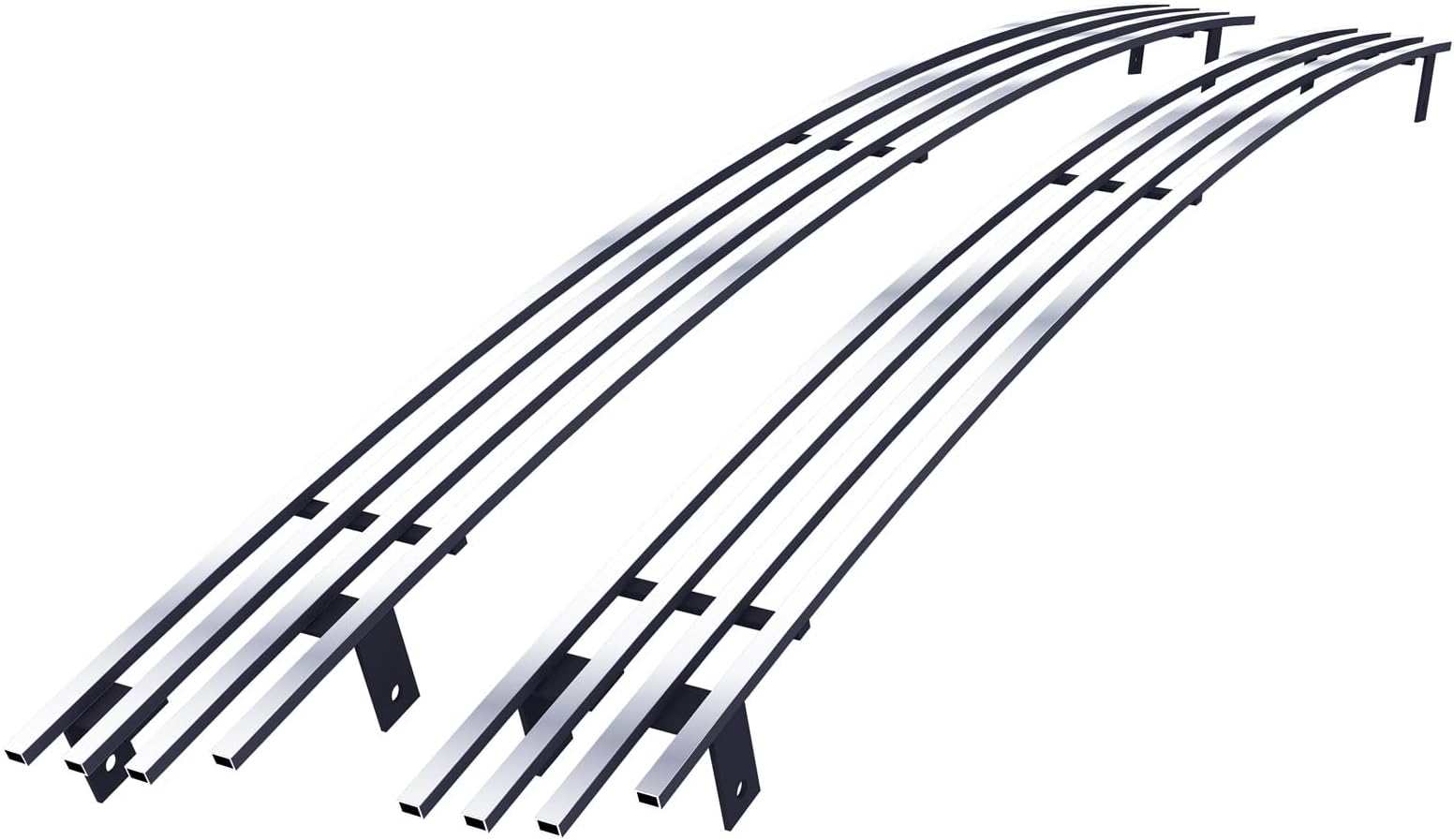 Polished Chrome Billet Grille Grill Insert #C85068A by APS