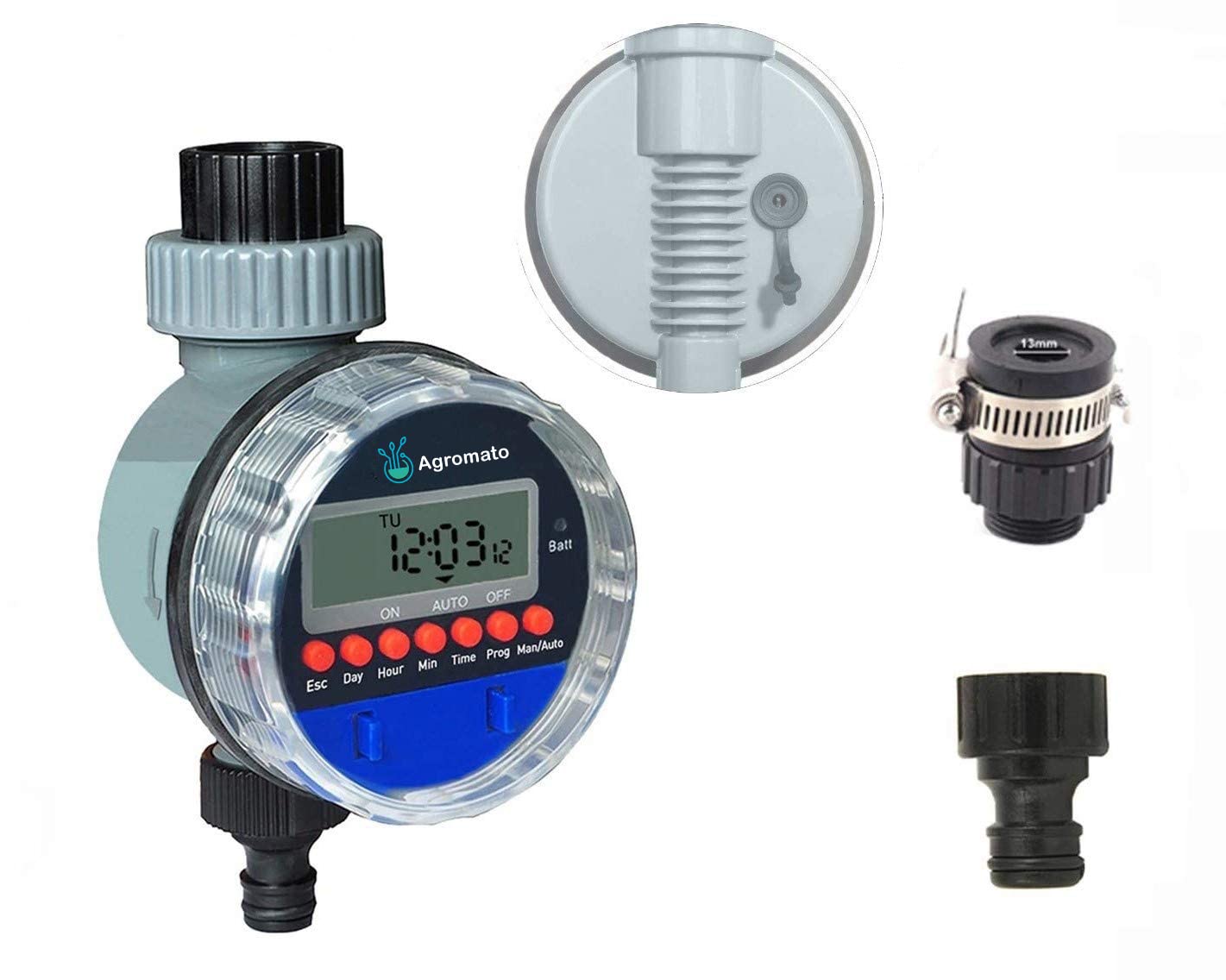 Buy Aqualin Automatic Garden Drip Irrigation Timer with LCD Display