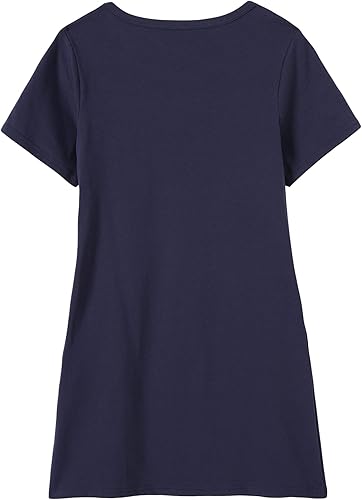 Miniatura 2 de Ropa de dormir de dibujos animados de verano para niñas grandes, lindo panda encantador gato camisón de algodón Sleepshirt vestido