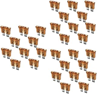 ibasenice 30 Peças Fusíveis De 7 5 Ampères 7 5A Fusíveis Kit De Fusíveis Anl Fusíveis Fusíveis Automotivos Fusíveis 75A Fusíveis De 75 Ampères Conjunto De Carro