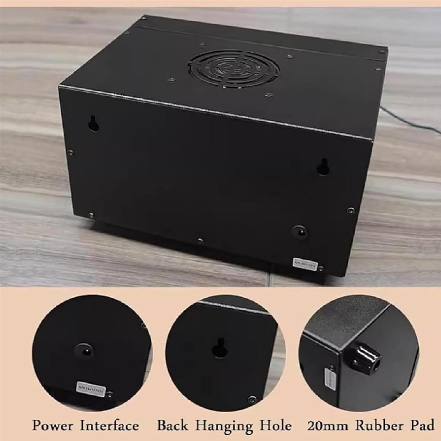 Classic Boxing Interval Timer, Professional Gymnastics Timer with LED Display, 1-12 Challenge Rounds and Adjustable Buzzer, Interval Timer for Workout, Gym Timer, Boxing Equipment,Red