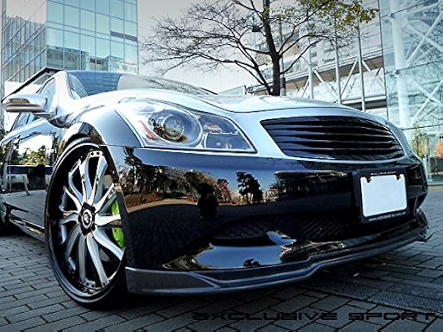 スカイラインクーペ CKV36 アクセスエボリューション フロントリップスポイラ v36 クーペ CKV36 アクセスエボリューション フロントリップ