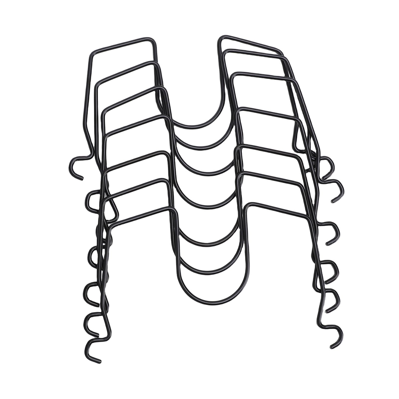 Wakects Organizzatore per Pentole, Portaoggetti Regolabile in Metallo per Pentole e Padelle con 7 Divisori, Soluzione Salvaspazio per per 11,4 X 7,5 X 5,1 Pollici (BLACK)